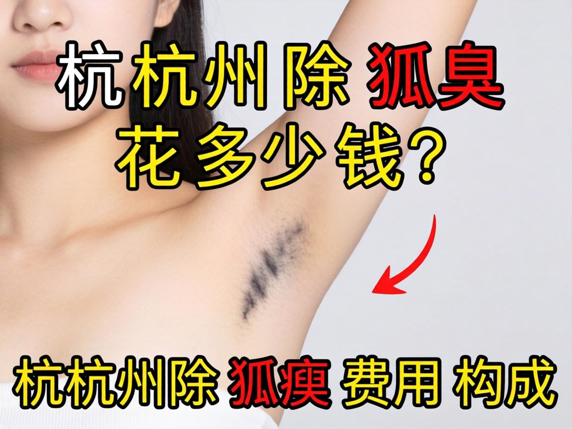 杭州除狐臭花多少钱？详解杭州除狐臭费用构成