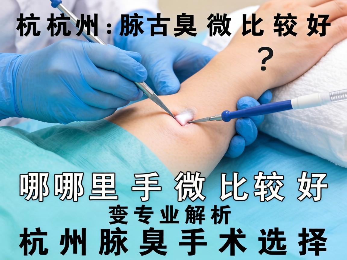 杭州腋臭手术哪里做比较好？专业解析杭州腋臭手术选择