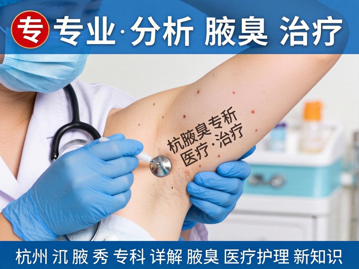 专业解析腋臭治疗，杭州腋秀专科详解腋臭医疗护理新知识