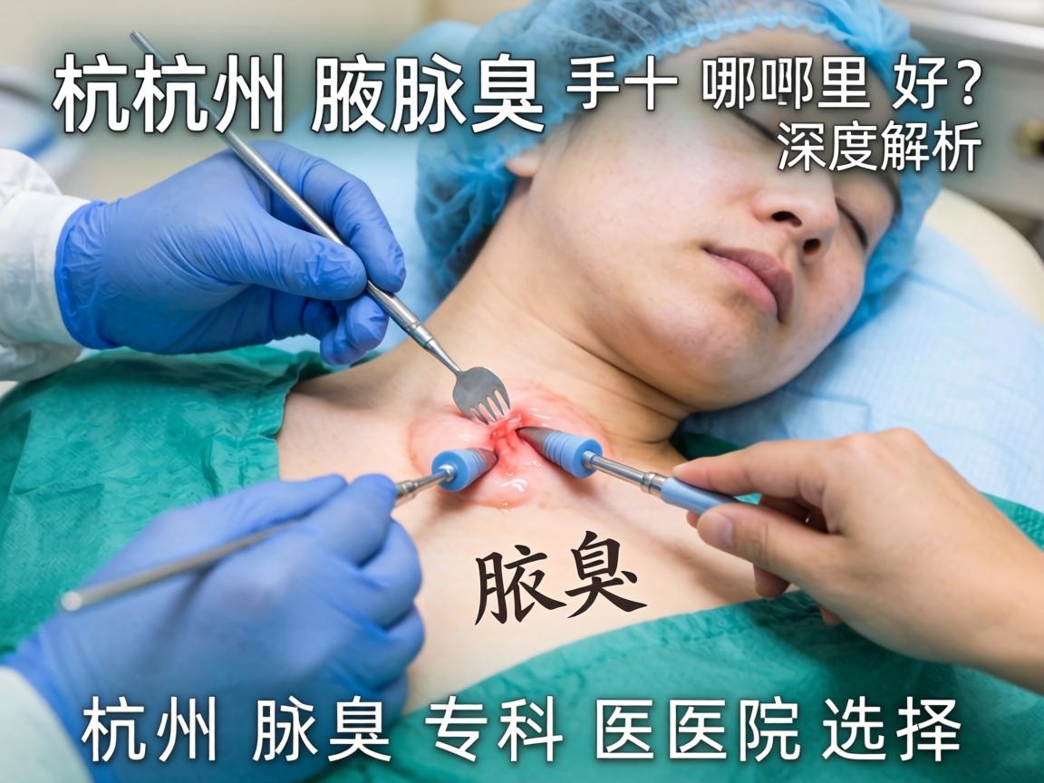 杭州腋臭手术哪里好？深度解析杭州腋臭专科医院选择