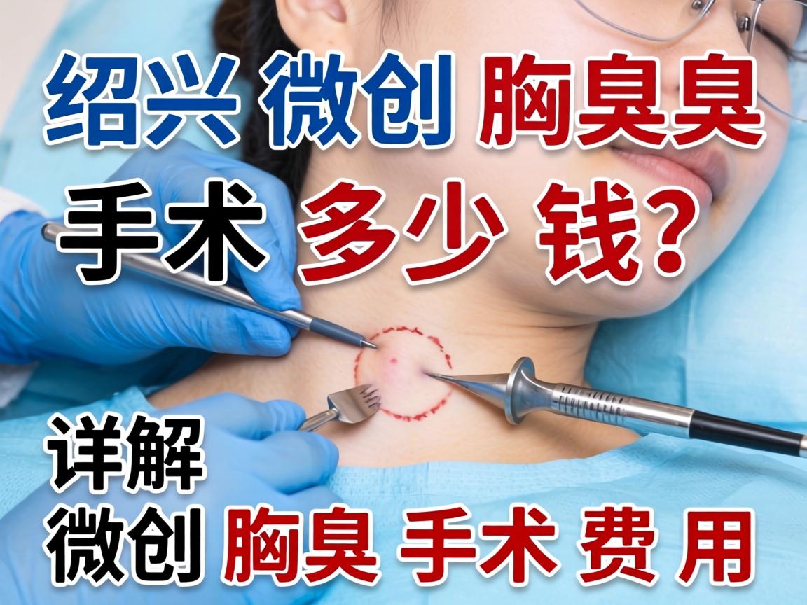 绍兴微创腋臭手术多少钱？详解微创腋臭手术费用