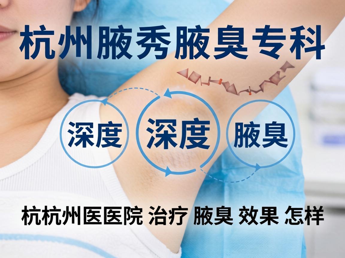 杭州腋秀腋臭专科，深度解析杭州医院治疗腋臭效果怎样