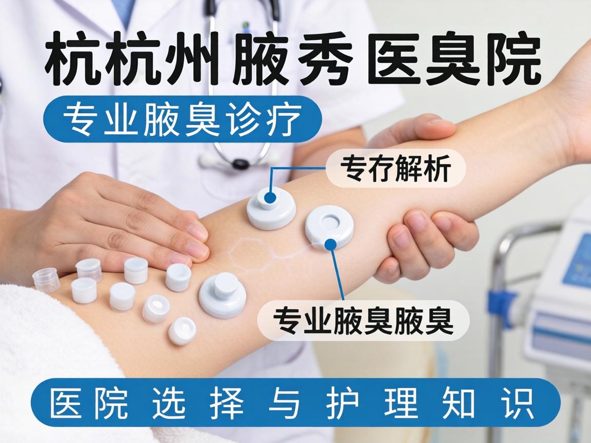 杭州腋秀医院解析，专业腋臭诊疗的医院选择与护理知识