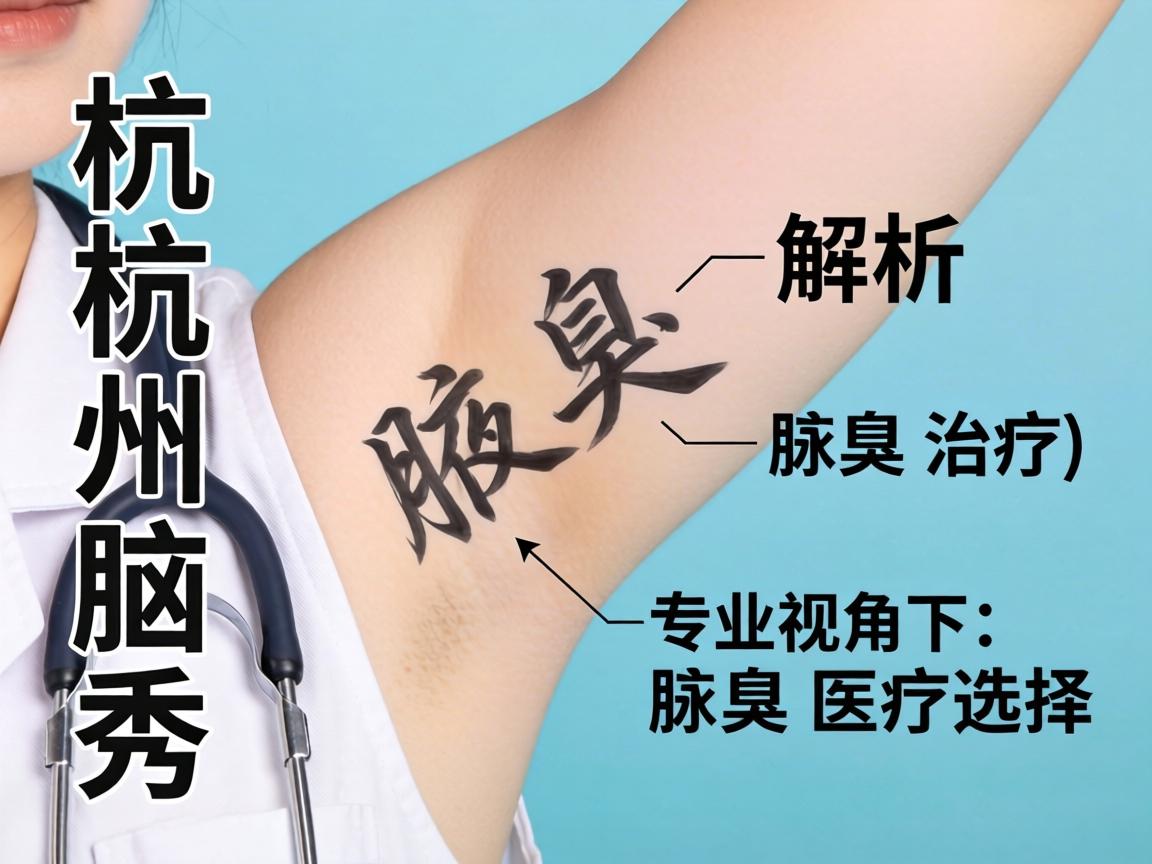 杭州腋秀解析腋臭治疗，专业视角下的腋臭医疗选择
