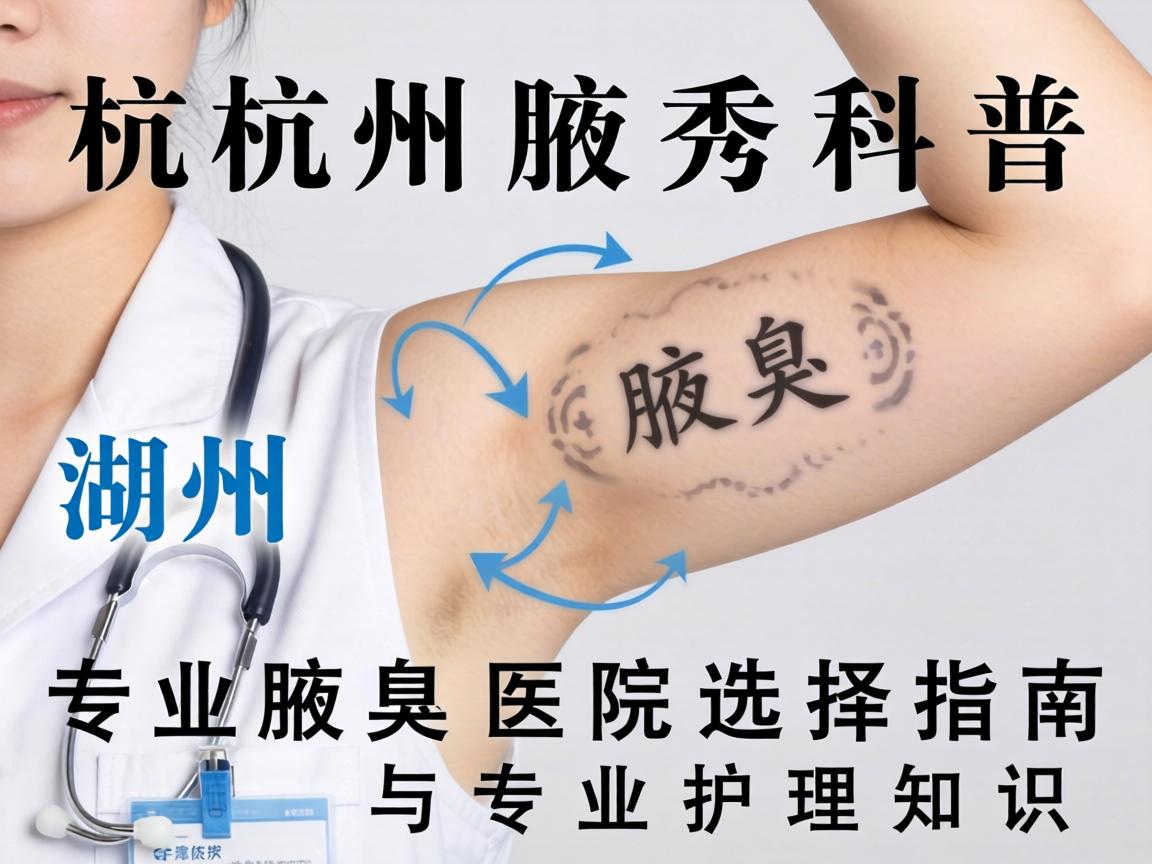 杭州腋秀科普，湖州专业腋臭医院选择指南与专业护理知识