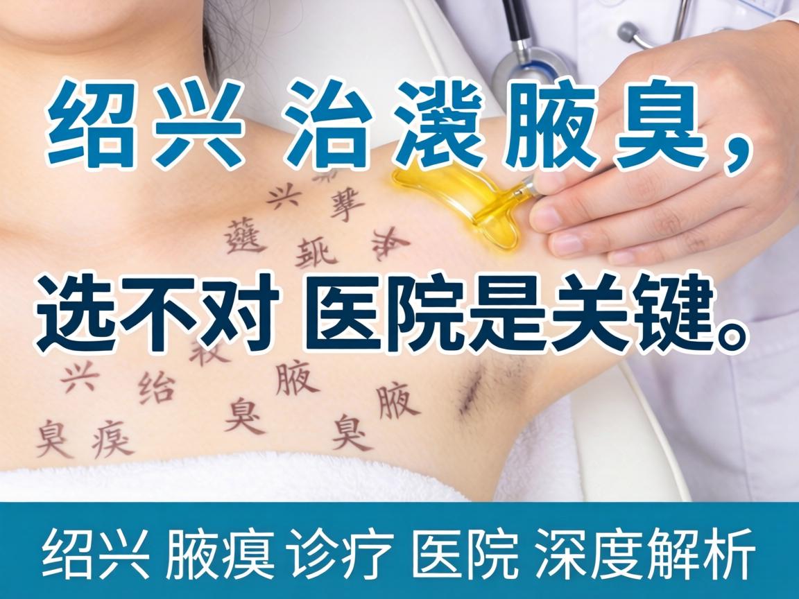 在绍兴治腋臭，选对医院是关键，绍兴腋臭诊疗医院深度解析