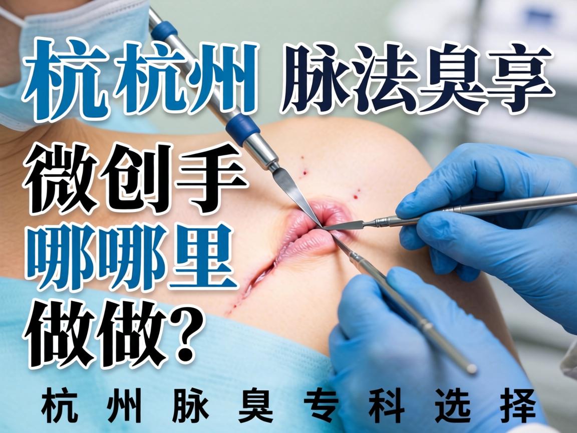 杭州腋臭微创手术哪里做？详解杭州腋臭专科选择