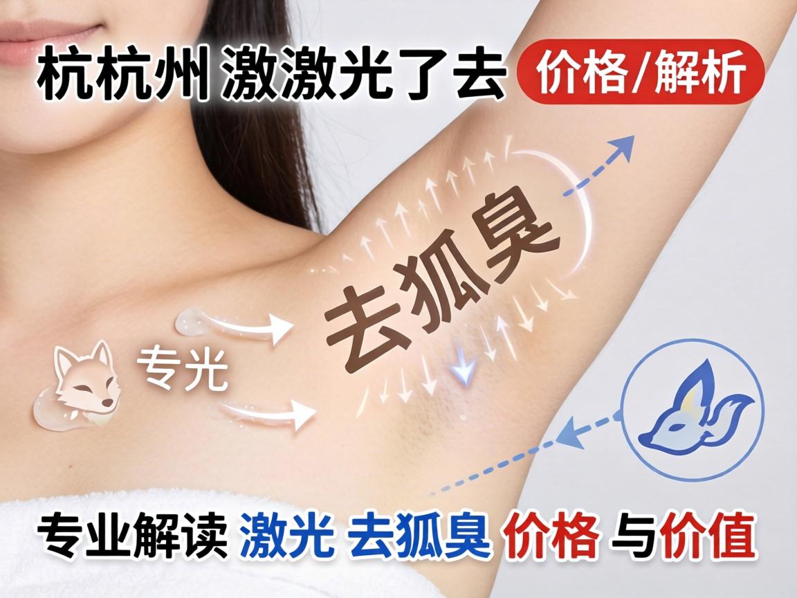 杭州激光去狐臭价格解析，专业解读激光去狐臭价格与价值