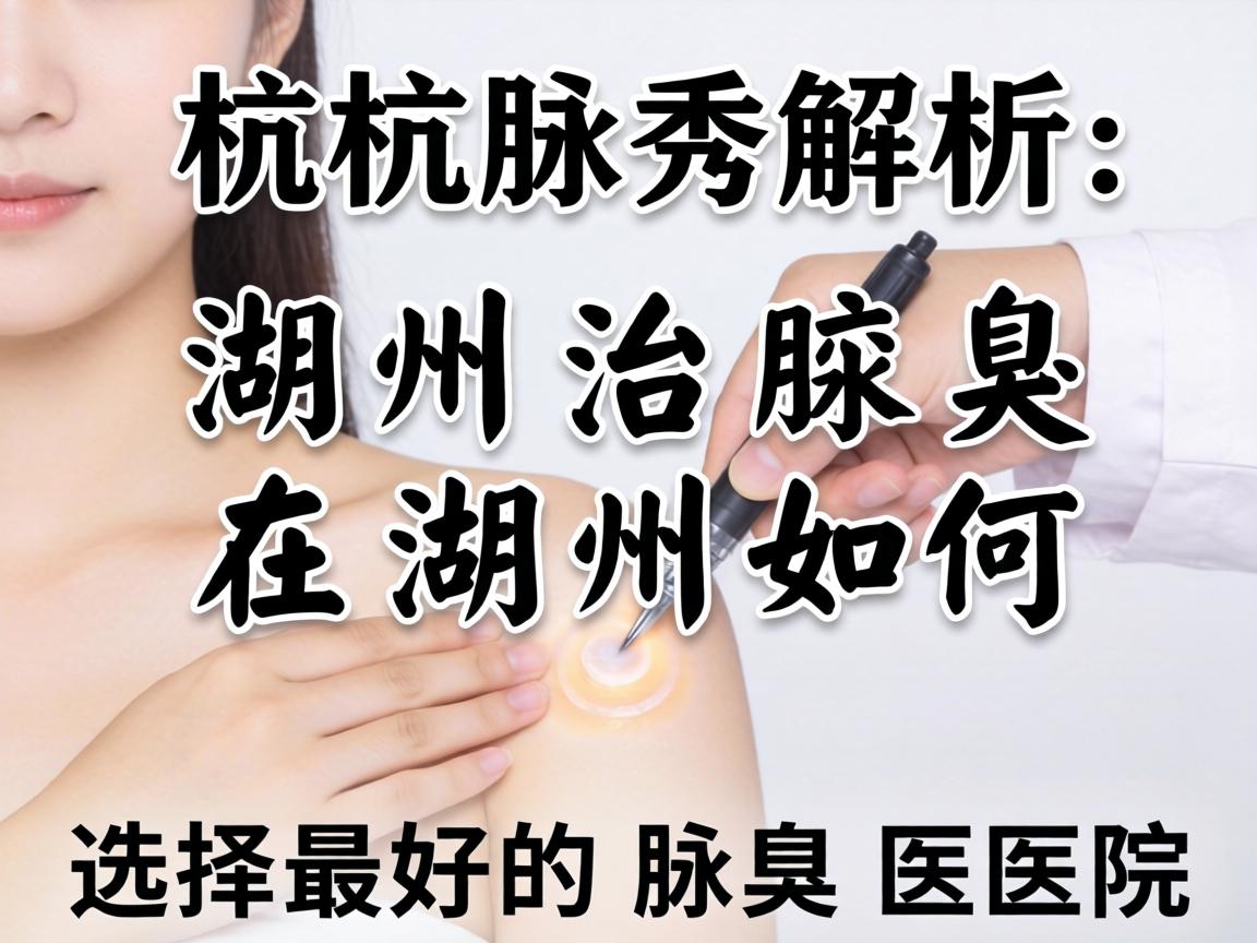 杭州腋秀解析，在湖州治腋臭，在湖州如何选择最好的腋臭医院