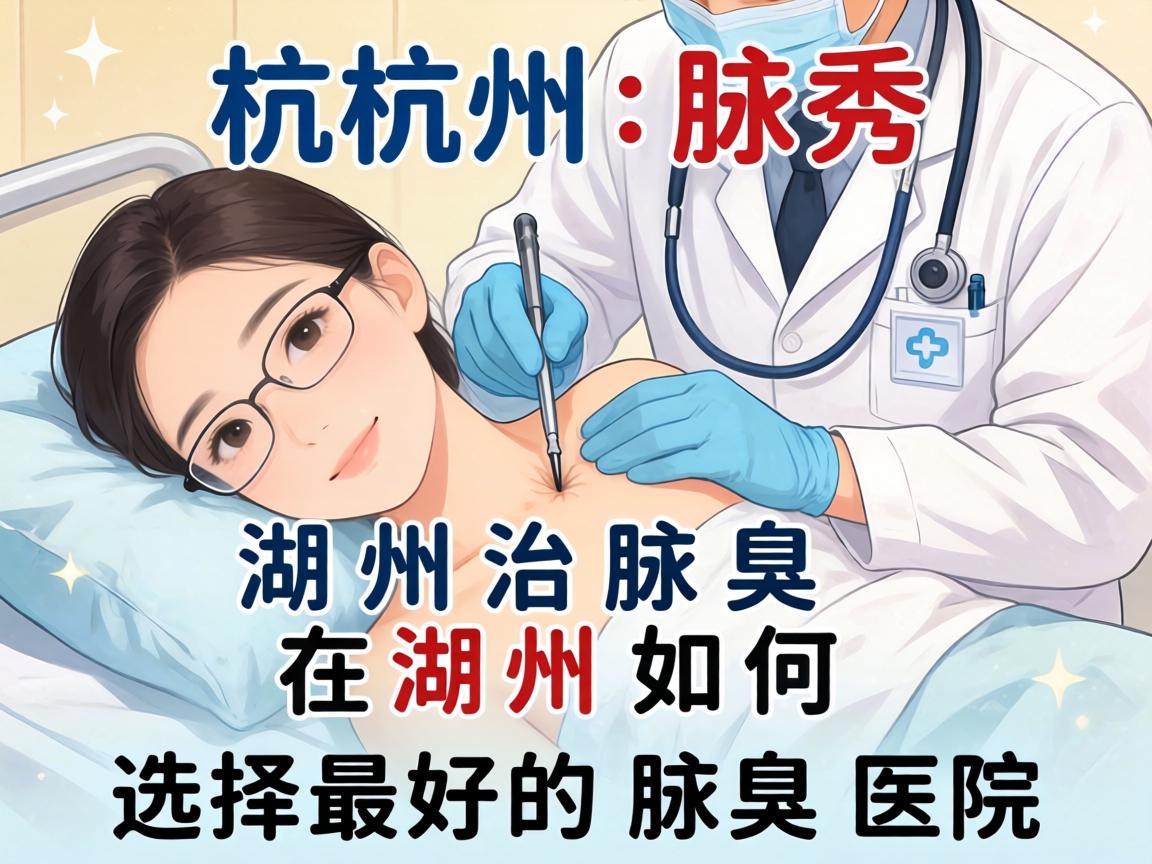 杭州腋秀解析，在湖州治腋臭，在湖州如何选择最好的腋臭医院
