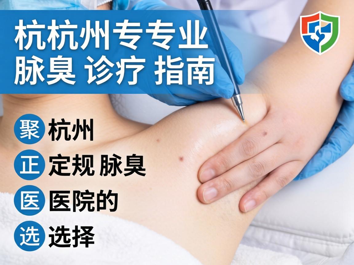 杭州专业腋臭诊疗指南，聚焦杭州正规腋臭医院的选择