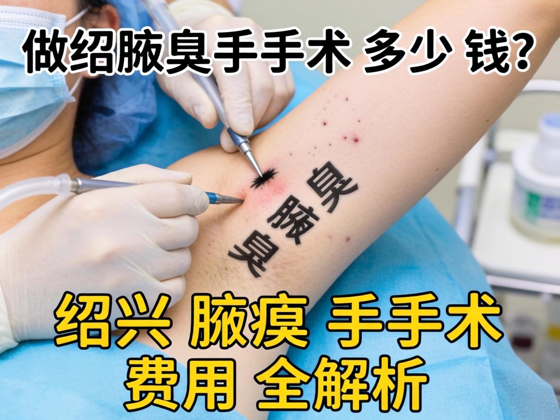 在绍兴做腋臭手术多少钱？绍兴腋臭手术费用全解析