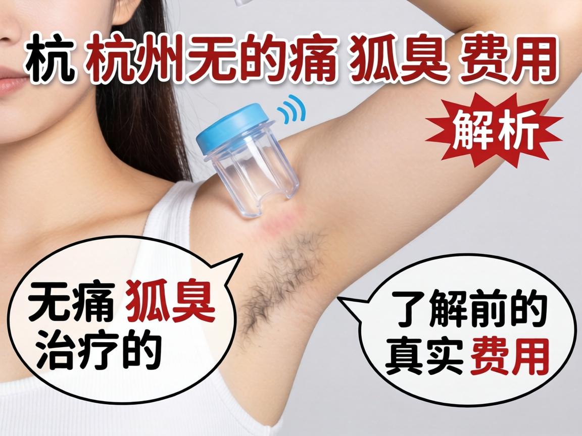 杭州无痛狐臭费用解析，了解无痛狐臭治疗的真实费用