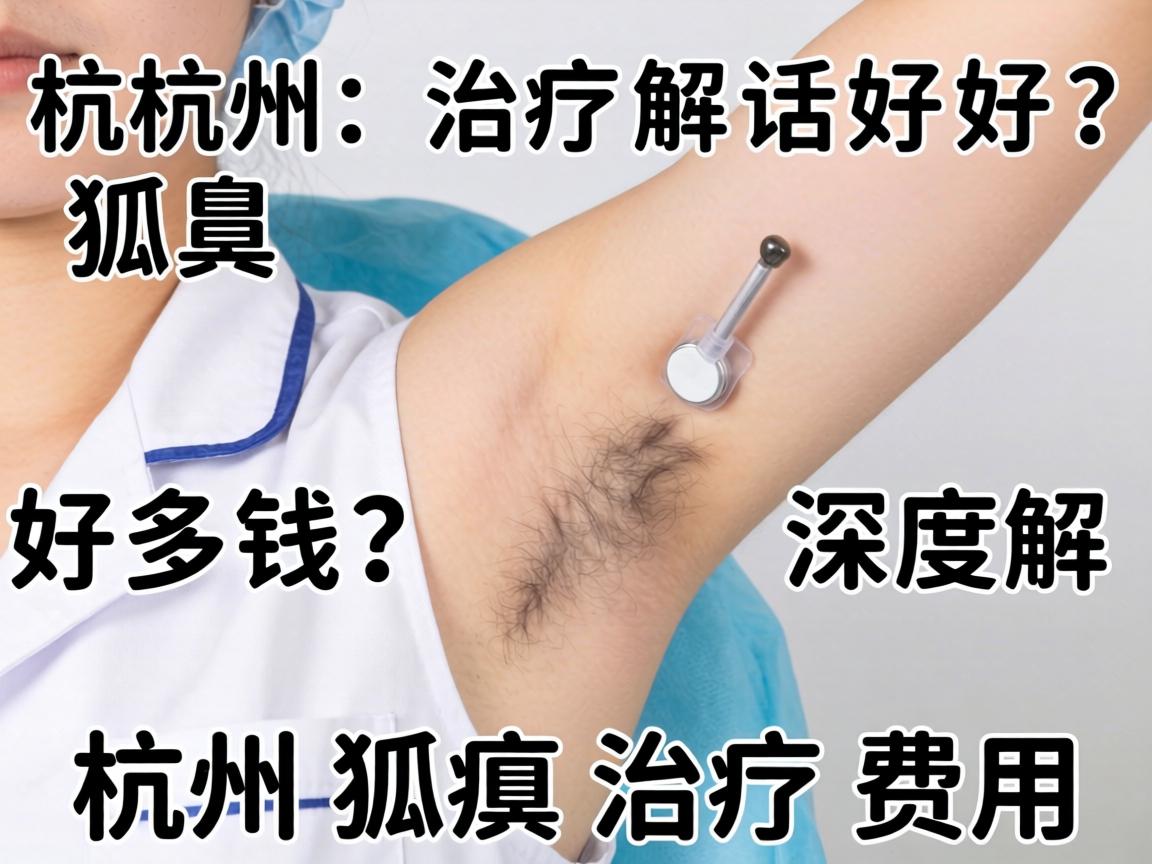 杭州治疗狐臭好多钱？深度解析杭州狐臭治疗费用