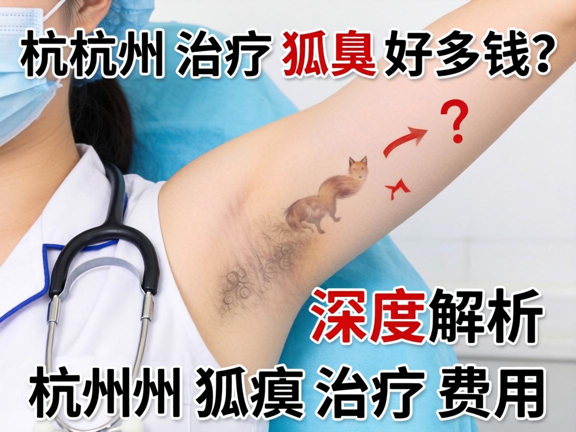 杭州治疗狐臭好多钱？深度解析杭州狐臭治疗费用
