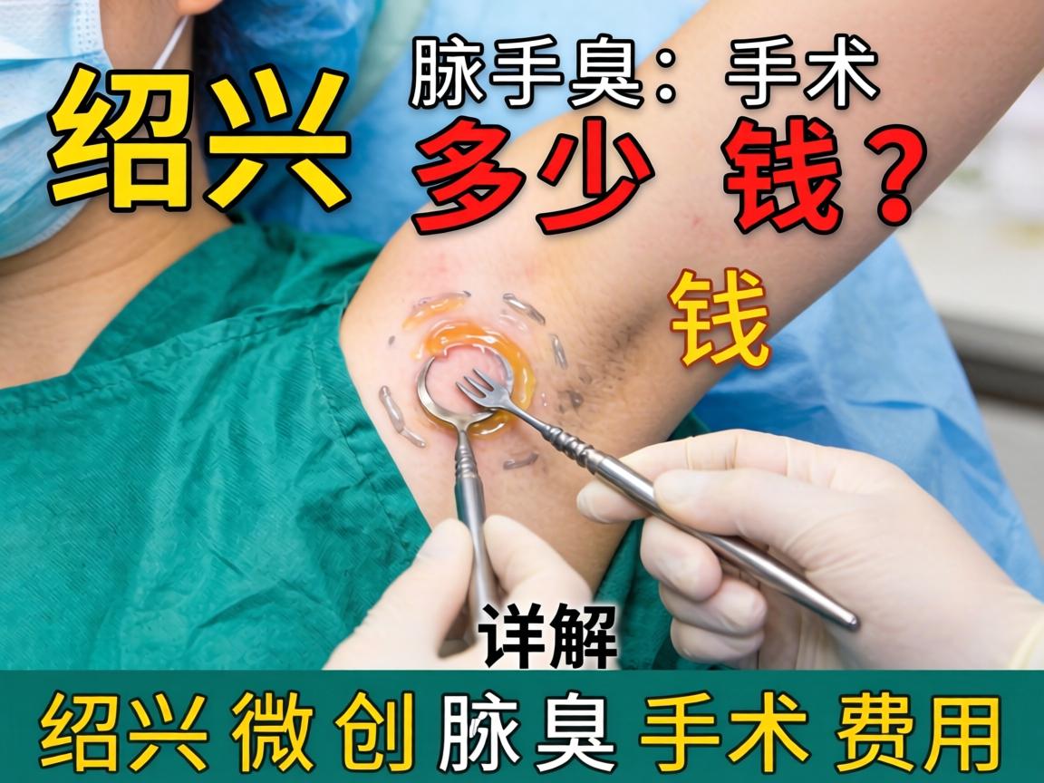 绍兴腋臭手术多少钱？详解绍兴微创腋臭手术费用