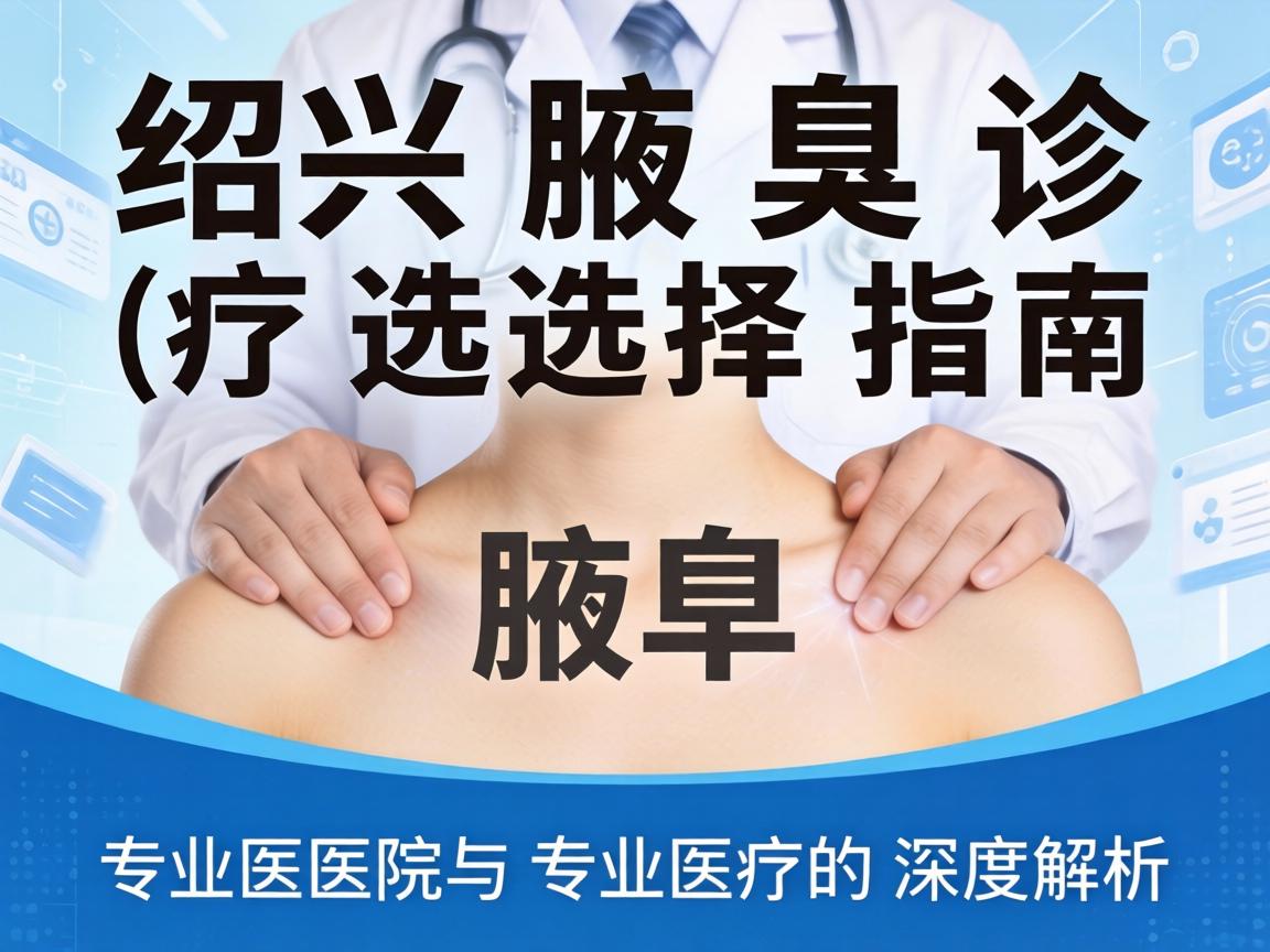 绍兴腋臭诊疗选择指南，专业医院与专业医疗的深度解析