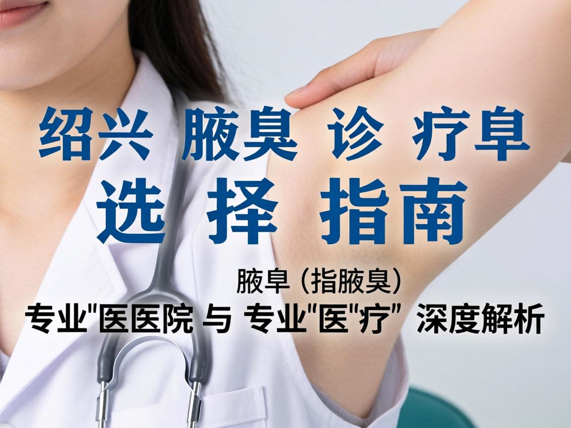 绍兴腋臭诊疗选择指南，专业医院与专业医疗的深度解析
