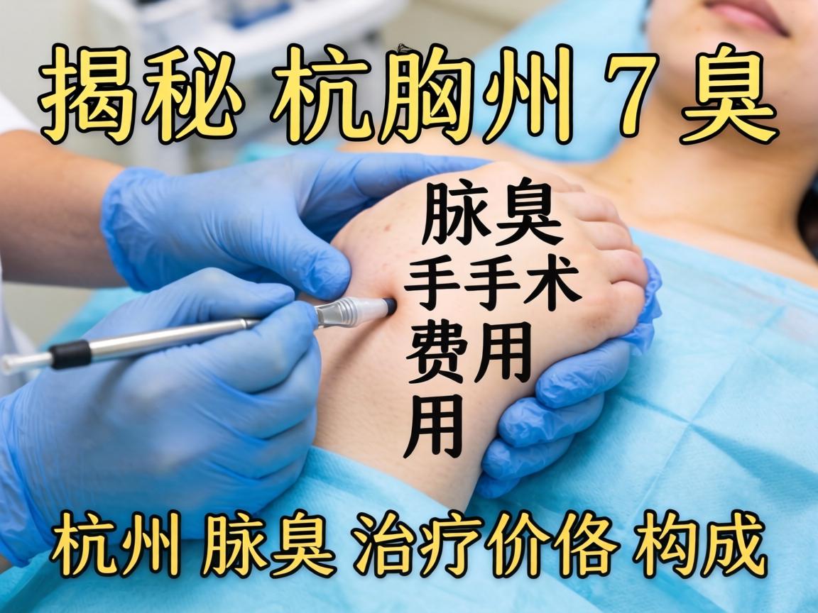 揭秘杭州腋臭手术费用，详解杭州腋臭治疗价格构成