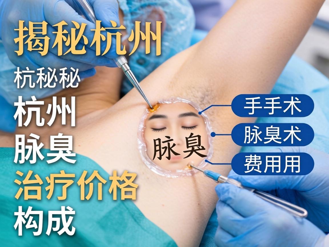 揭秘杭州腋臭手术费用，详解杭州腋臭治疗价格构成