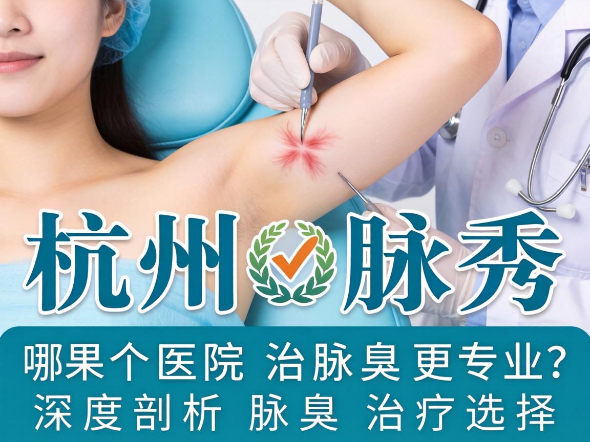 杭州腋秀解析，杭州哪个医院治腋臭更专业？深度剖析腋臭治疗选择