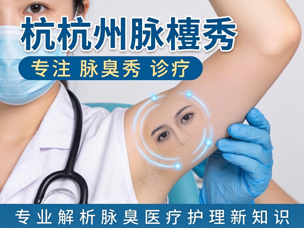 杭州腋秀专注腋臭诊疗，专业解析腋臭医疗护理新知识