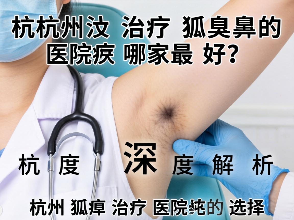 杭州治疗狐臭的医院哪家最好？深度解析杭州狐臭治疗医院的选择