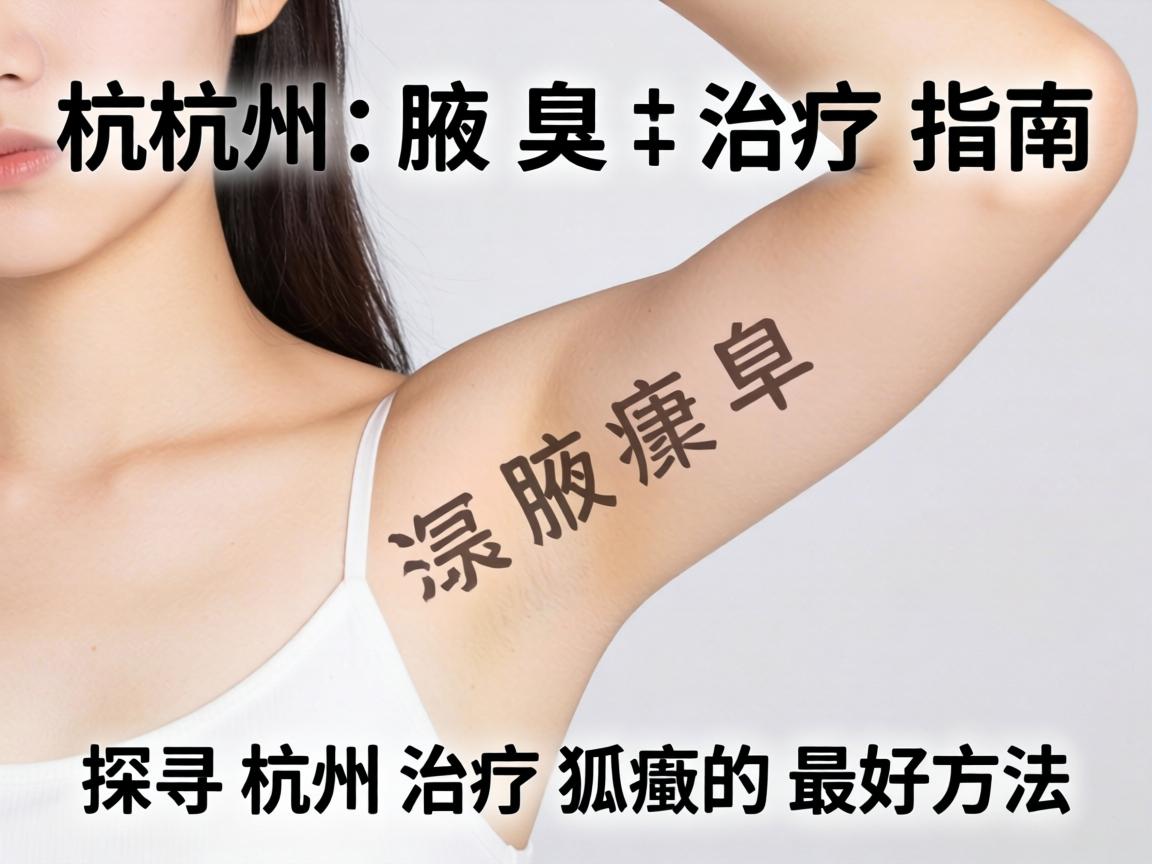 杭州腋臭治疗指南，探寻杭州治疗狐臭的最好方法