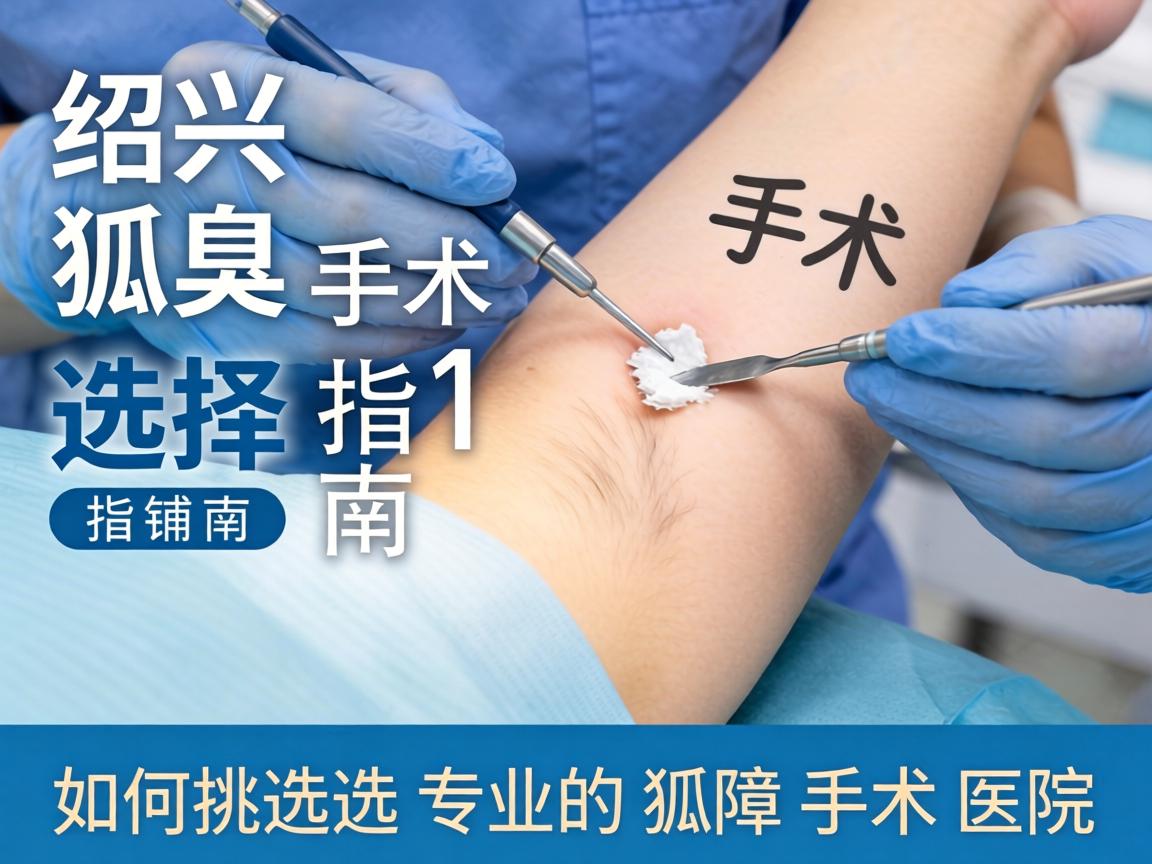 绍兴狐臭手术选择指南，如何挑选专业的狐臭手术医院