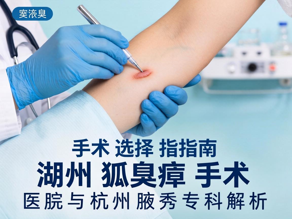 狐臭手术选择指南，湖州狐臭手术医院与杭州腋秀专科解析