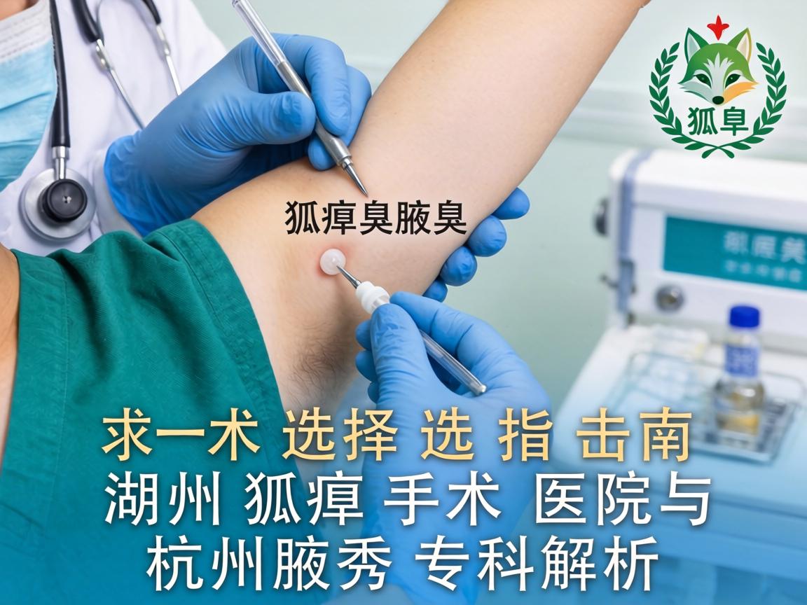 狐臭手术选择指南，湖州狐臭手术医院与杭州腋秀专科解析