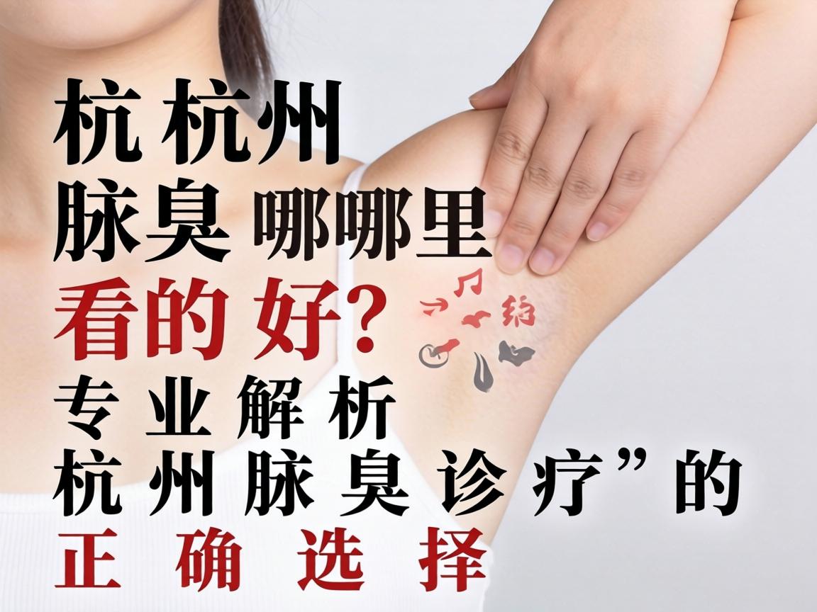 杭州腋臭哪里看的好？专业解析杭州腋臭诊疗的正确选择