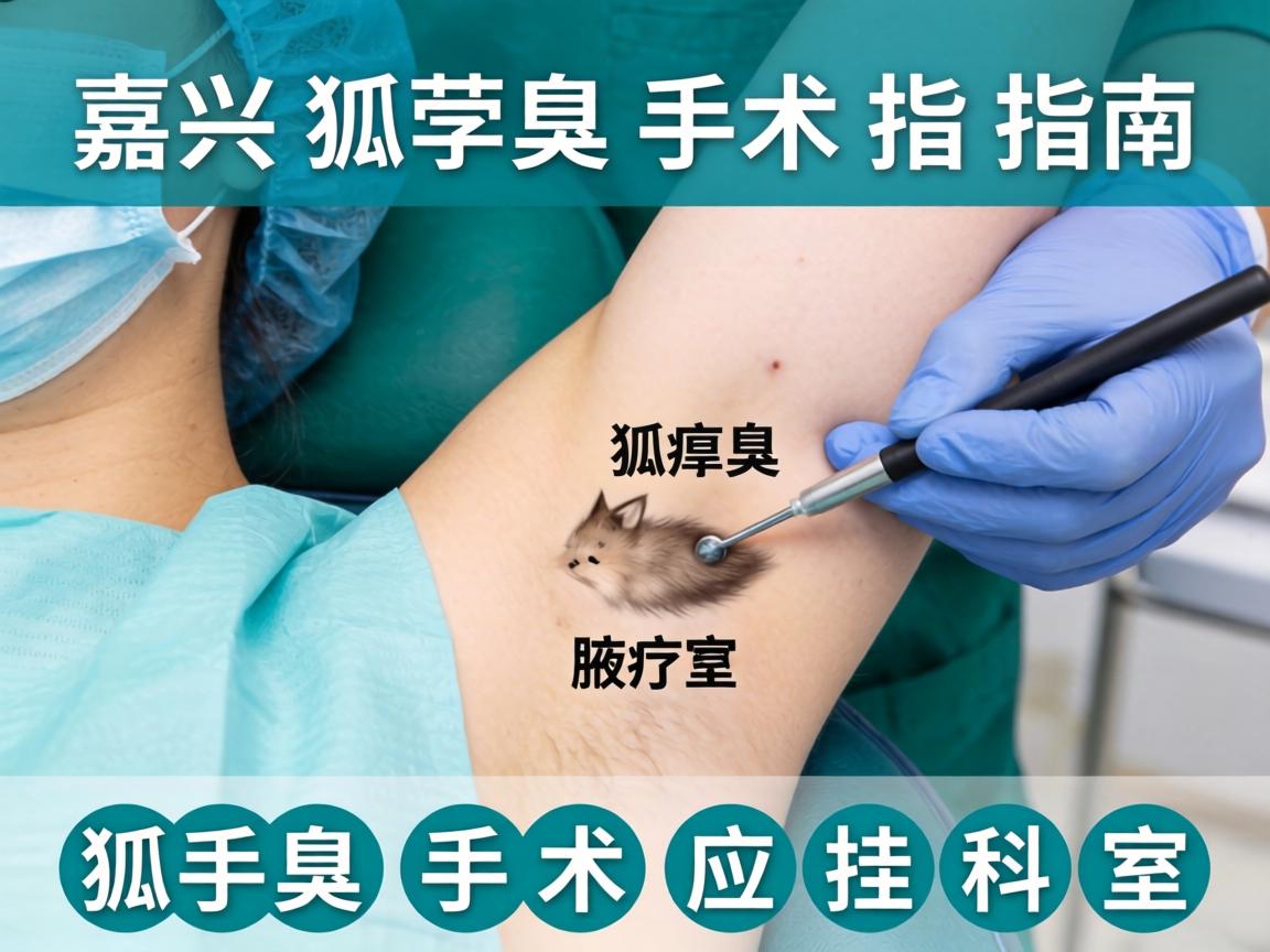 嘉兴狐臭手术指南，详解狐臭手术应挂科室