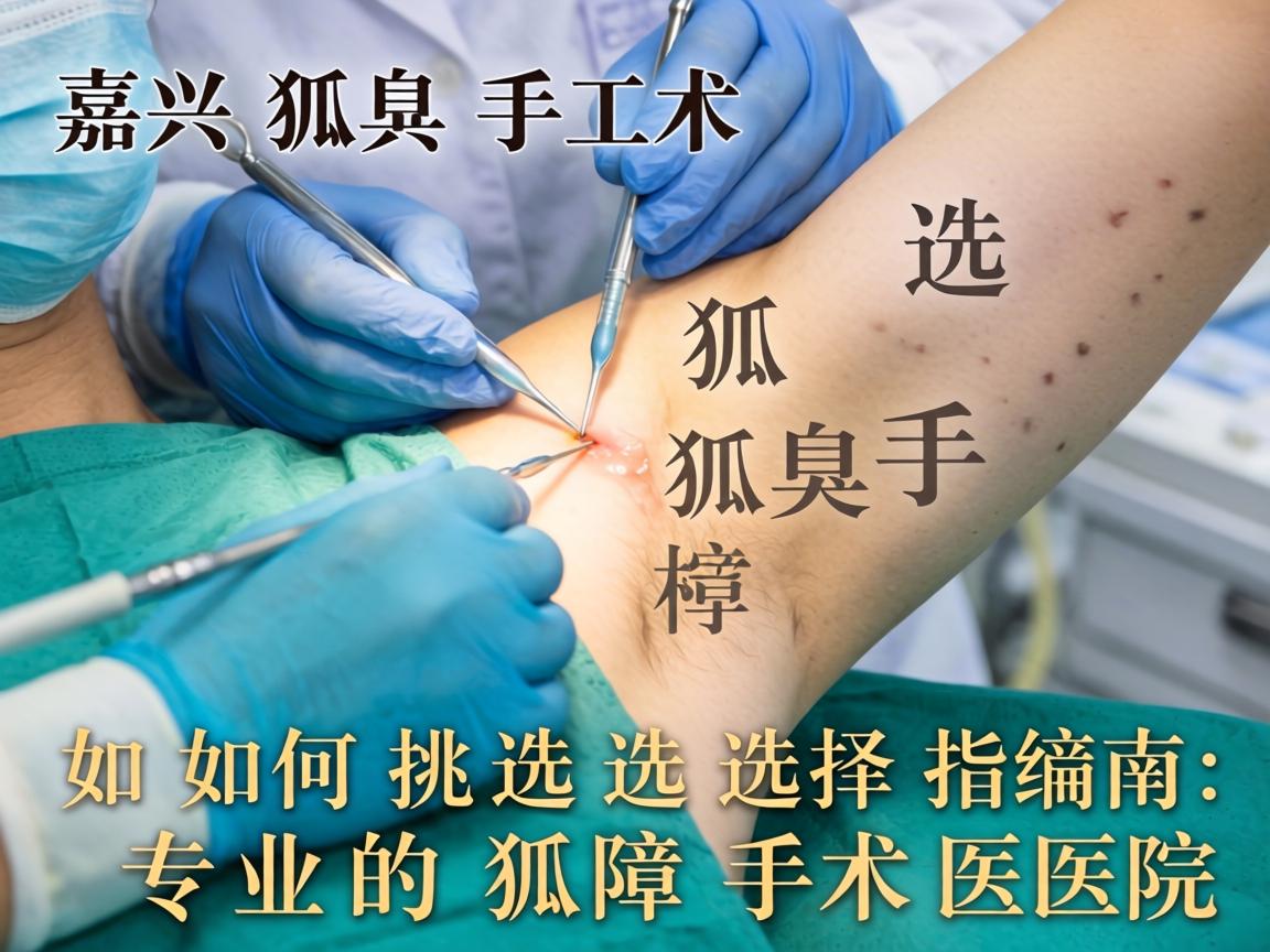 嘉兴狐臭手术选择指南，如何挑选专业的狐臭手术医院