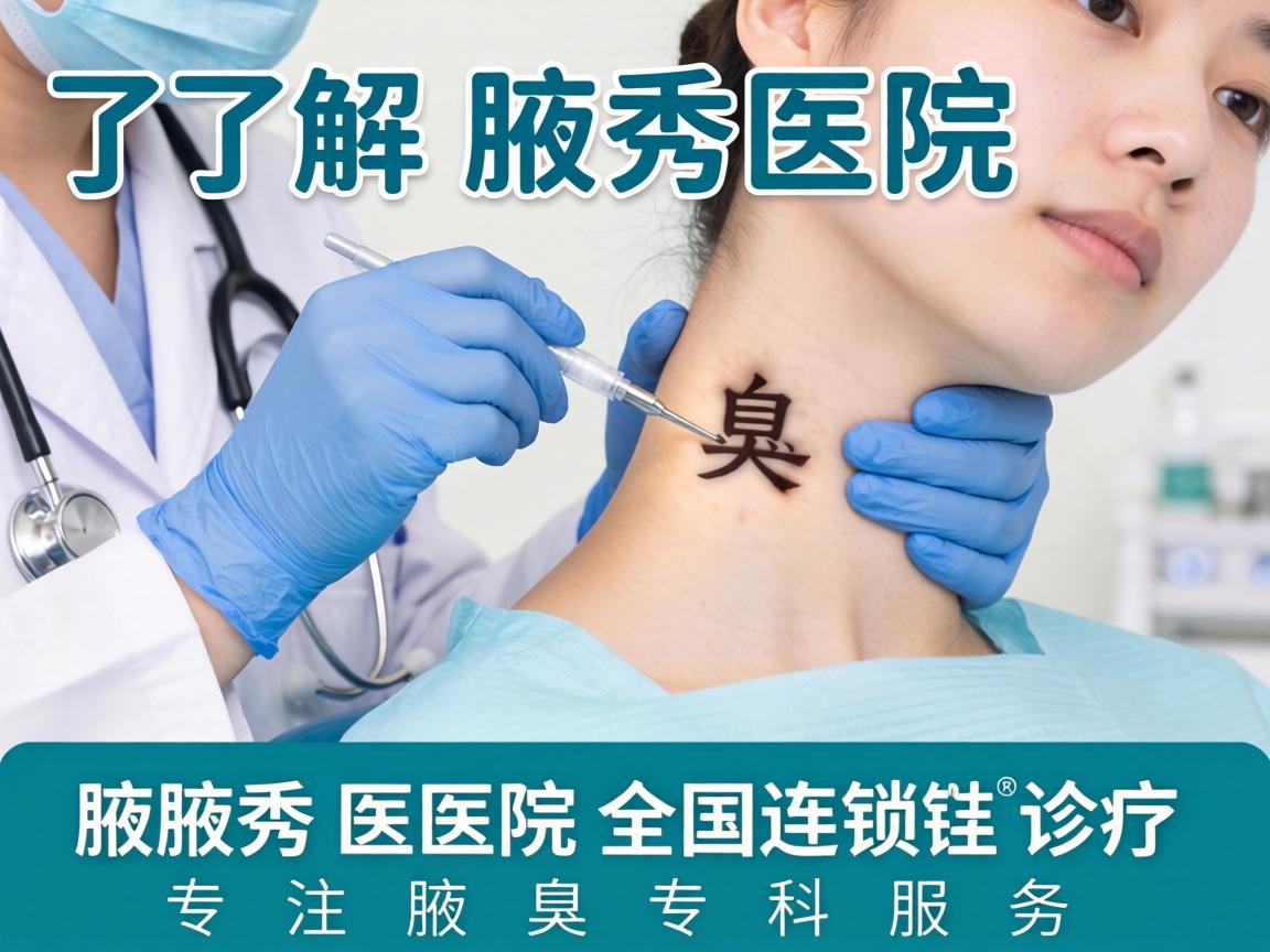 了解腋秀医院，腋秀医院全国连锁诊疗，专注腋臭专科服务