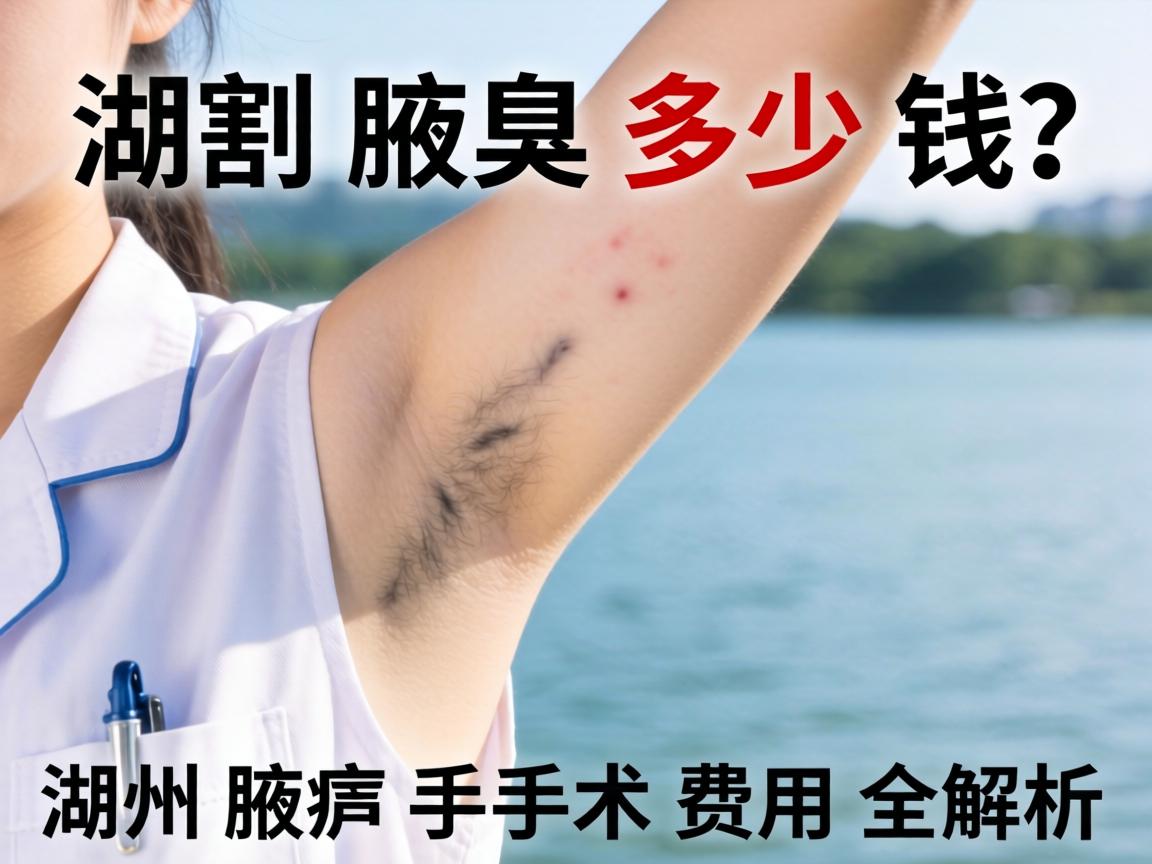 在湖州割腋臭多少钱？湖州腋臭手术费用全解析