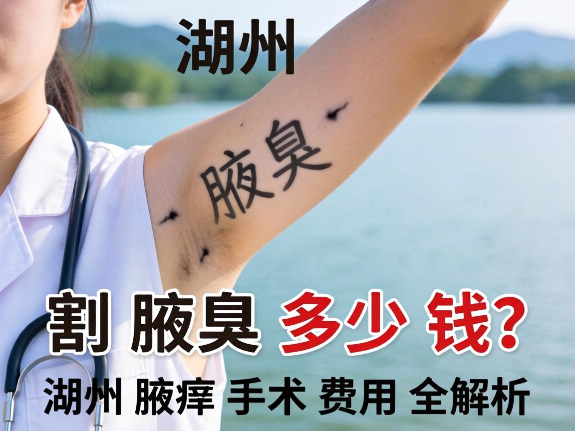 在湖州割腋臭多少钱？湖州腋臭手术费用全解析