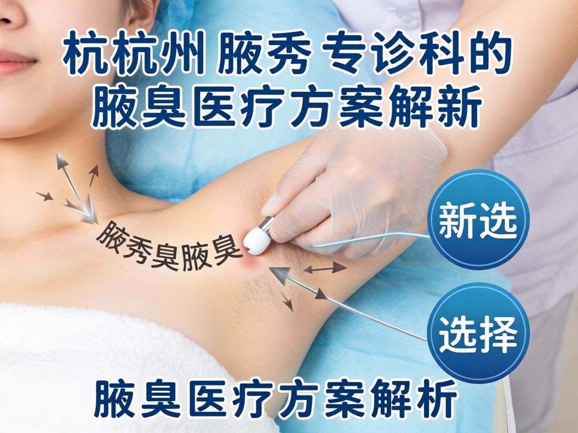 腋臭诊疗新选择，杭州腋秀专科的腋臭医疗方案解析