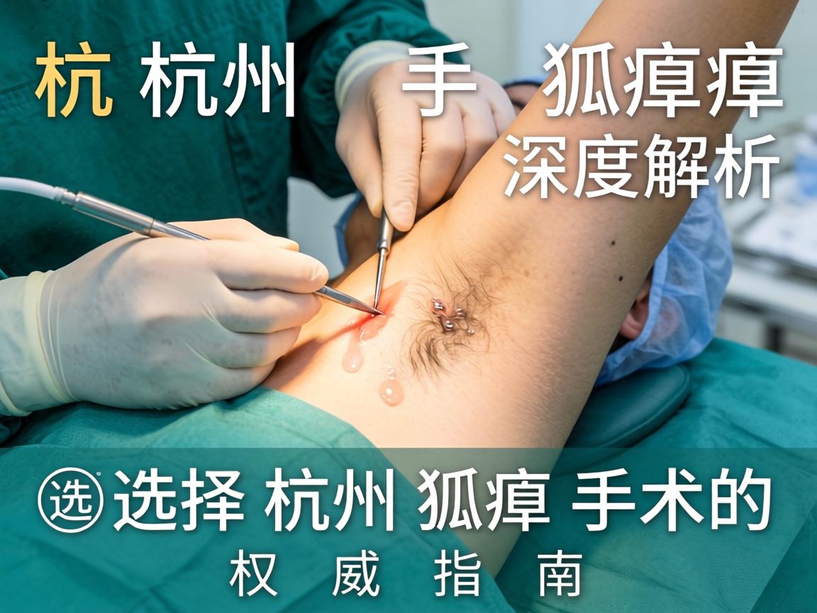 杭州手术狐臭深度解析，选择杭州狐臭手术的权威指南