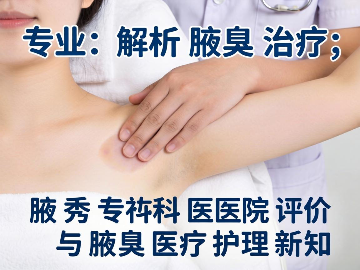 专业解析腋臭治疗，腋秀专科医院评价与腋臭医疗护理新知