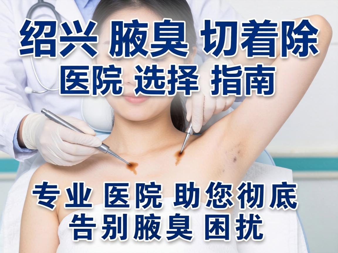 绍兴腋臭切除医院选择指南，专业医院助您彻底告别腋臭困扰