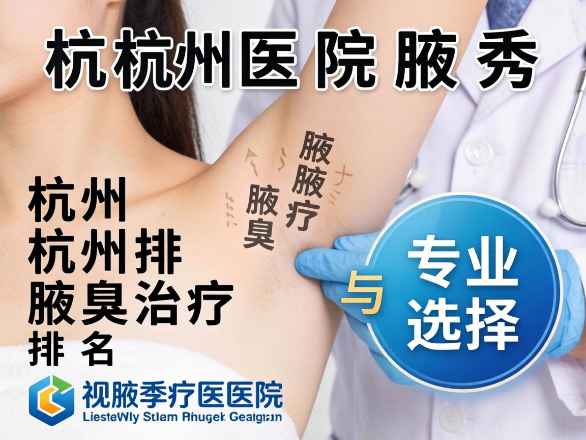 杭州腋秀解析,专业视角下的杭州腋臭治疗医院排名与选择 杭州腋秀解析,专业视角下的杭州腋臭治疗医院排名与选择