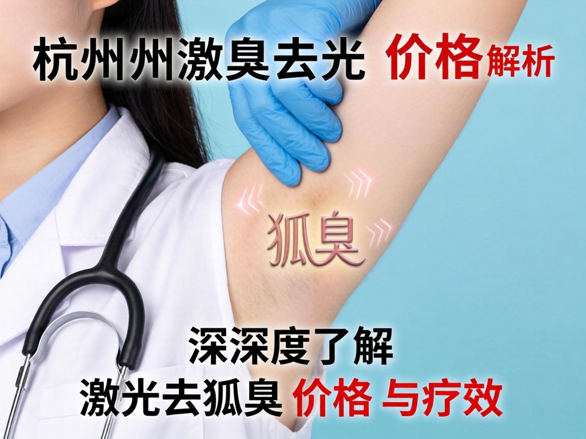 杭州激光去狐臭价格解析,深度了解激光去狐臭价格与疗效 杭州激光去狐臭价格解析,深度了解激光去狐臭价格与疗效