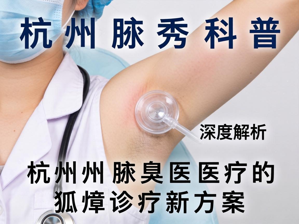 杭州腋秀科普，深度解析杭州腋臭医疗的狐臭诊疗新方案