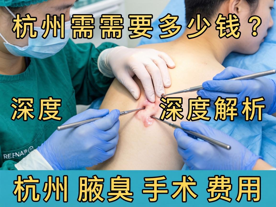杭州腋臭手术需要多少钱？深度解析杭州腋臭手术费用