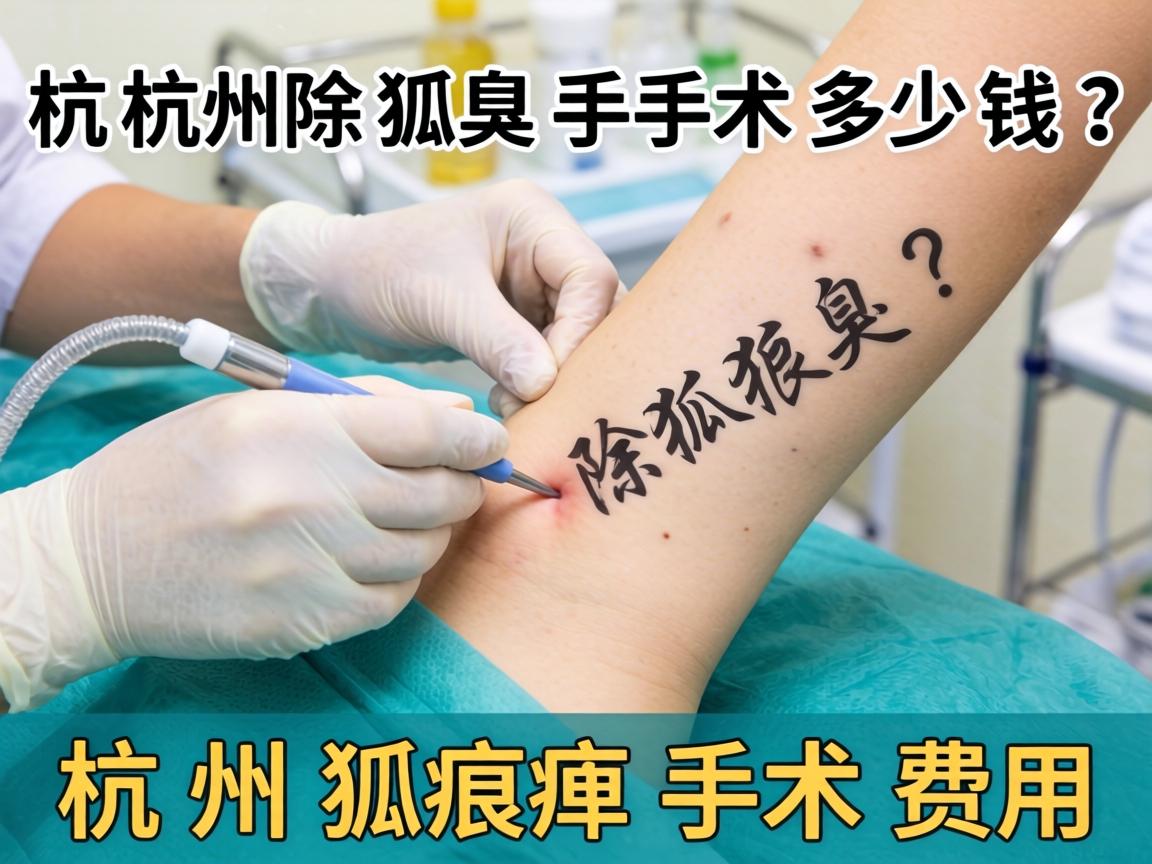 杭州除狐臭手术多少钱?详解杭州狐臭手术费用 杭州除狐臭手术多少钱?详解杭州狐臭手术费用