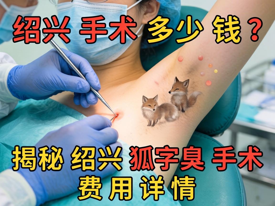 绍兴狐臭手术多少钱？揭秘绍兴狐臭手术费用详情