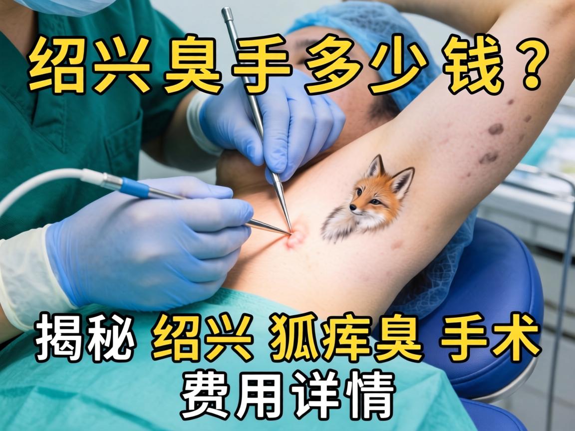 绍兴狐臭手术多少钱？揭秘绍兴狐臭手术费用详情