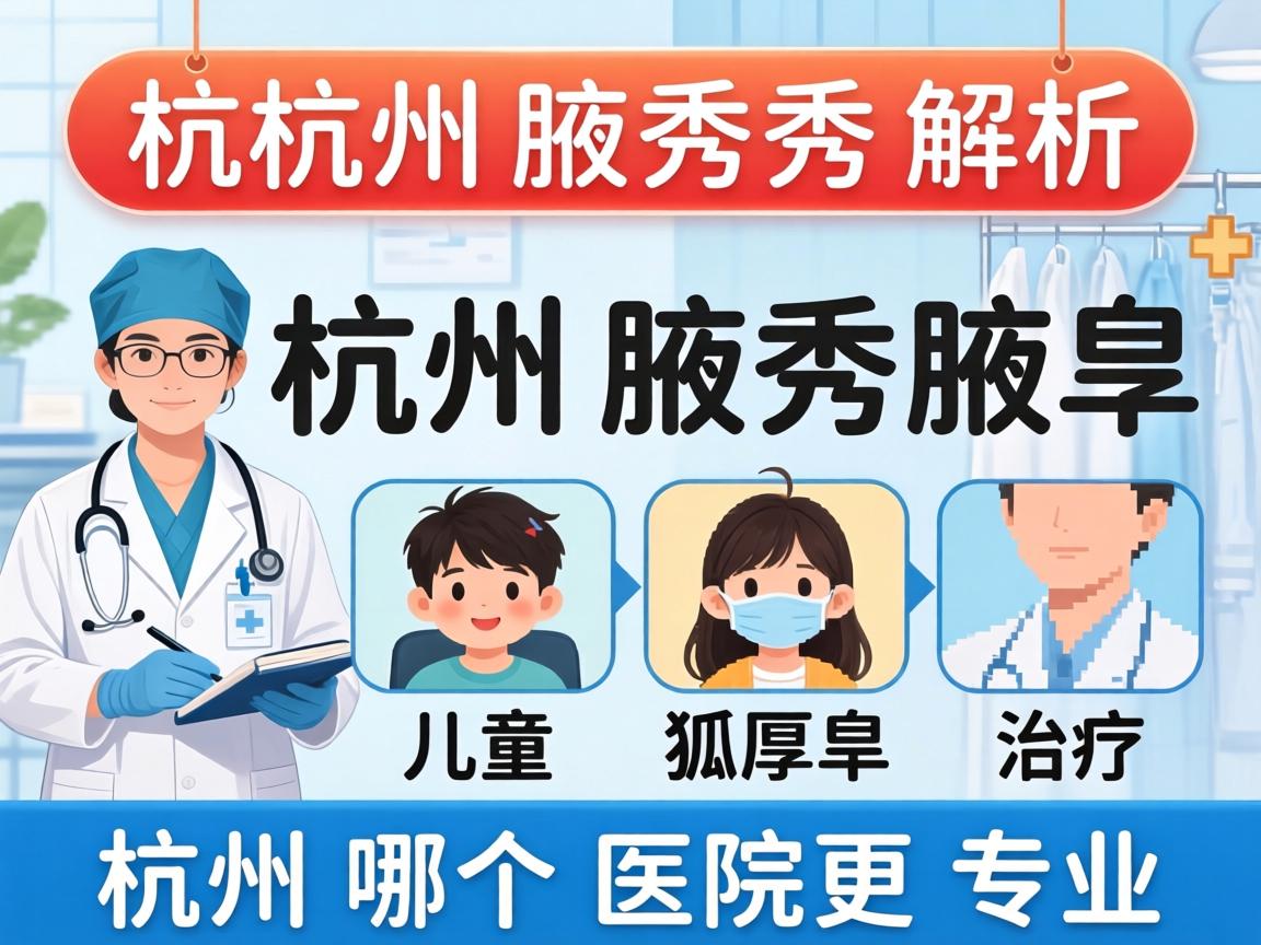 杭州腋秀解析，儿童狐臭治疗，杭州哪个医院更专业？