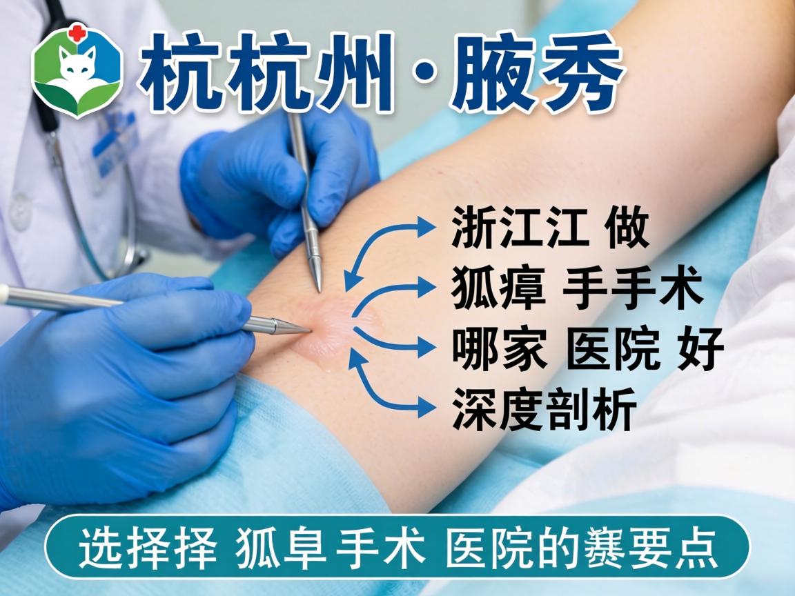 杭州腋秀解析，浙江做狐臭手术哪家医院好，深度剖析选择狐臭手术医院的要点
